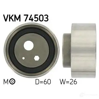 Натяжной ролик ГРМ SKF VKM 74503 595780 IP I5O 7316572832752 изображение 0