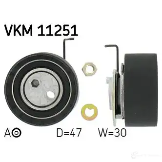 Натяжной ролик ГРМ SKF vkm11251 7316572506738 594653 U EZ6OB изображение 0