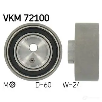 Натяжной ролик ГРМ SKF ZGZ3 I vkm72100 7316577653789 595744