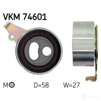 Натяжной ролик ГРМ SKF 9HB4 YP5 7316573032403 VKM 74601 595785