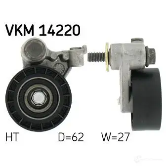 Натяжной ролик ГРМ SKF VKM 14220 L9JI 5 594748 7316571498164 изображение 0