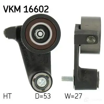 Натяжной ролик ГРМ SKF VKM 16602 23Q 6O2 7316577741585 594800 изображение 0