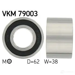 Натяжной ролик ГРМ SKF 7316577757753 595867 QO 14YX VKM 79003 изображение 0