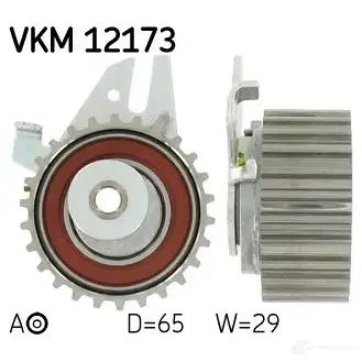 Натяжной ролик ГРМ SKF 7316571535418 VKM 12173 F3E 59HY 594678 изображение 0
