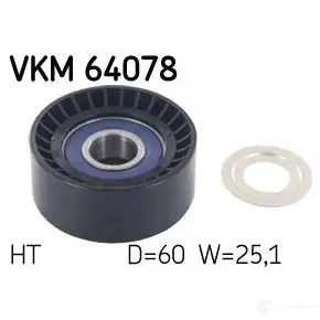 Натяжитель приводного ремня SKF 595637 XC QMVTY 7316577185037 VKM 64078 изображение 0