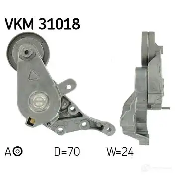 Натяжитель приводного ремня SKF 7316572466889 N1R2F V VKM 31018 594968