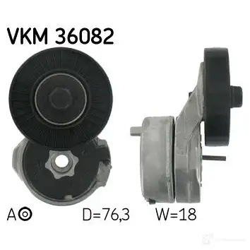 Натяжитель приводного ремня SKF 595321 VKM 36082 7316574188451 9V21 V изображение 0