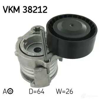 Натяжитель приводного ремня SKF VKM 38212 XP0 DJ5M 595420 7316575744236 изображение 5