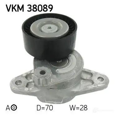 Натяжитель приводного ремня SKF VKM 38089 595399 7316575583286 Q 5E1NB9