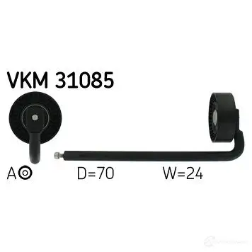 Натяжитель приводного ремня SKF VKM 31085 OT8XZ D 7316575358204 595001 изображение 0