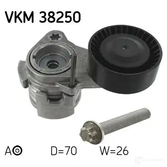 Натяжитель приводного ремня SKF D9K QN 595445 VKM 38250 7316575294533