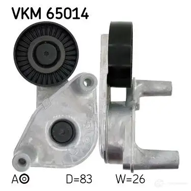 Натяжитель приводного ремня SKF VKM 65014 C9 90TD 595645 7316574164301 изображение 0