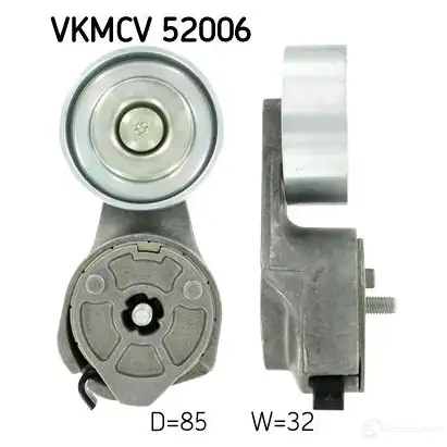 Натяжитель приводного ремня SKF ERMI G 597302 VKMCV 52006 7316572489741 изображение 0