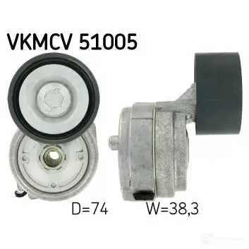 Натяжитель приводного ремня SKF VKMCV 51005 7316573421962 WNC NQT 597266 изображение 0