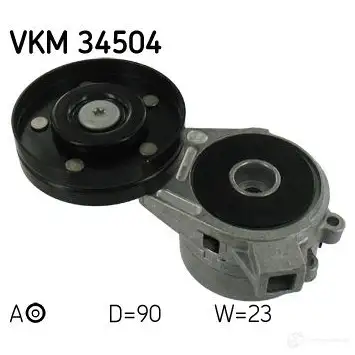 Натяжитель приводного ремня SKF WXZI W8W 595232 7316575294403 VKM 34504 изображение 0