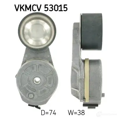 Натяжитель приводного ремня SKF 7316574458431 597325 VKMCV 53015 V 1J0EZ5