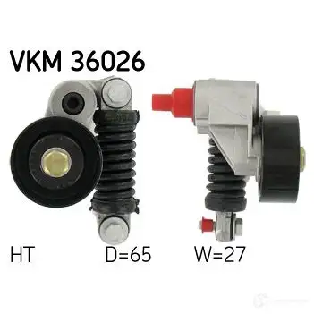 Натяжитель приводного ремня SKF VKM 36026 595296 JM 0S0 7316572332405 изображение 0