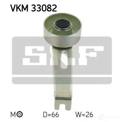 Натяжной ролик приводного ремня SKF vkm33082 7316572554142 AY 5JFJ 595144