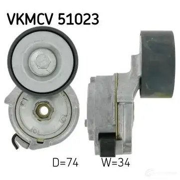 Натяжитель приводного ремня SKF 597284 CUYD2 B VKMCV 51023 7316575362447