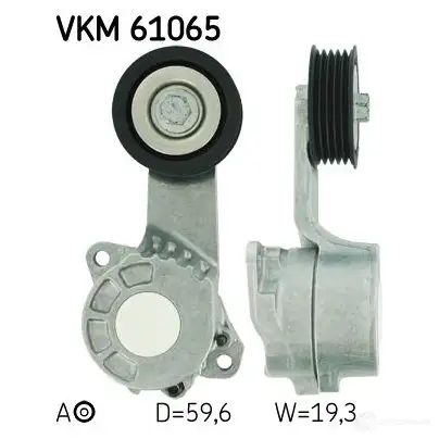 Натяжитель приводного ремня SKF 7316575577742 595540 VKM 61065 XMG 86