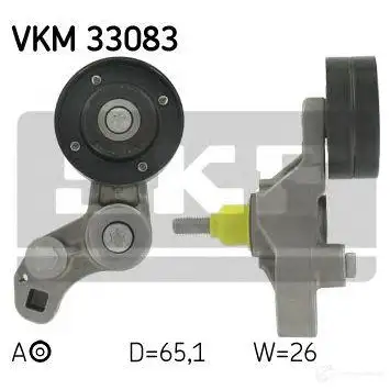 Натяжной ролик приводного ремня SKF TKM FH 595145 7316574063109 vkm33083