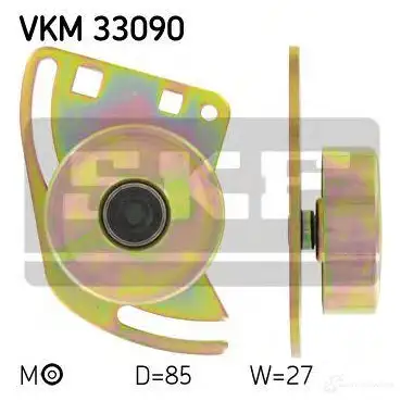 Натяжной ролик приводного ремня SKF vkm33090 595148 J1 RKIR 7316572649756 изображение 0