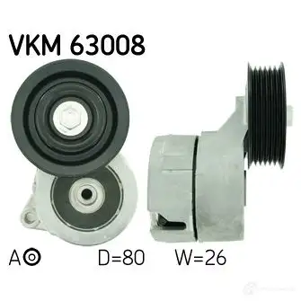 Натяжитель приводного ремня SKF 7316574283385 595586 WWM Q1PU VKM 63008
