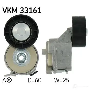 Натяжитель приводного ремня SKF VKM 33161 595160 61RN GTI 7316574862085 изображение 5