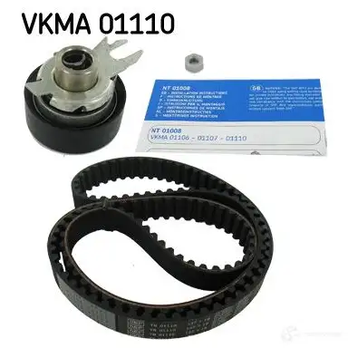 Комплект ремня ГРМ SKF VKMT 01110 596050 VKMA 01110 VKM 11106 изображение 1