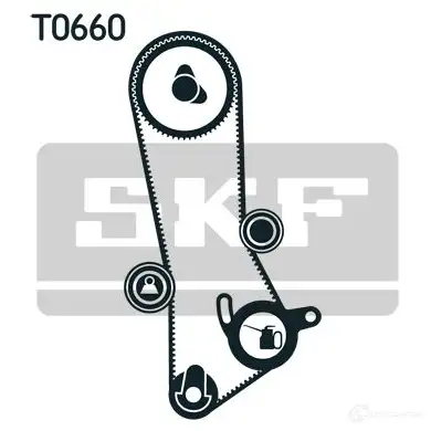 Комплект ремня ГРМ SKF 596754 VKM 81201 VKM 71201 VKMA 91201 изображение 0