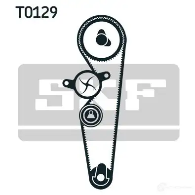 Комплект ремня ГРМ SKF VKM 12215 88UVKBF 596156 VKMA 02215 - Изображение 1