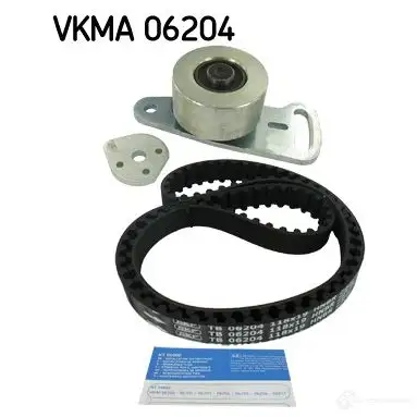 Комплект ремня ГРМ SKF VKMA 06204 596333 VKM 16204 VKMT 06203 изображение 1
