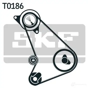 Комплект ремня ГРМ SKF 596258 7316572301128 VKMA 04305 B0U KG - Изображение 1