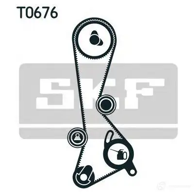 Комплект ремня ГРМ SKF 1423244853 VKM 81203 VKM 71200 vkma91200