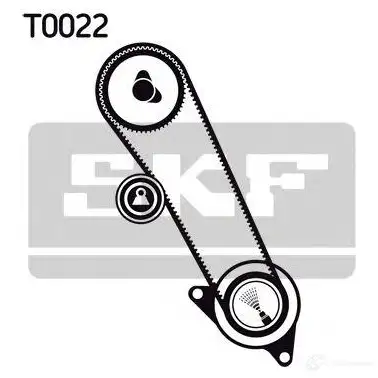 Комплект ремня ГРМ SKF EAXKK2C vkma04101 VKM 14101 596233 изображение 1