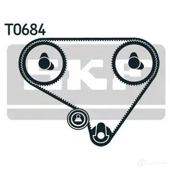 Комплект ремня ГРМ SKF VKM 72004 10NHJCV vkma92501 1423244863