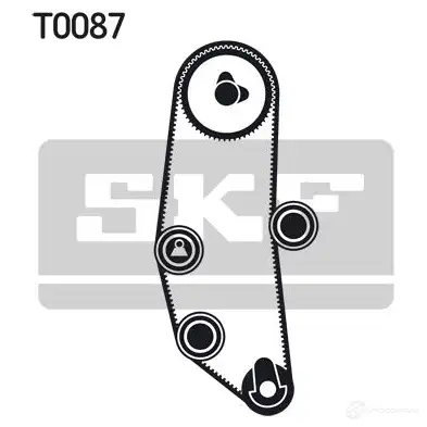 Комплект ремня ГРМ SKF VKM 28000 VKMA 08000 VKM 18000 596372 изображение 0