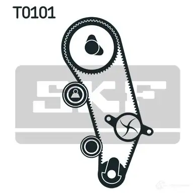 Комплект ремня ГРМ SKF VKM 11043 vkma01044 596044 VKM 21041