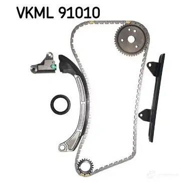 Комплект цепи ГРМ SKF 8COM J VKML 91010 597394 7316576863561 изображение 0