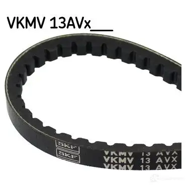 Приводной ремень клиновой SKF 597810 W9G D6E VKMV 13AVx1175 7316575716295 изображение 0