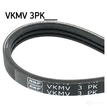 Приводной ремень поликлиновой SKF LVGE 7 VKMV 3PK828 7316573396246 597908 изображение 0