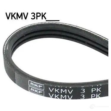Приводной ремень поликлиновой SKF VKMV 3PK668 7316574073504 REC 7XLL 597891 изображение 0