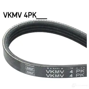 Приводной ремень поликлиновой SKF YYVVL 63 7316573396352 VKMV 4PK654 597991 изображение 0