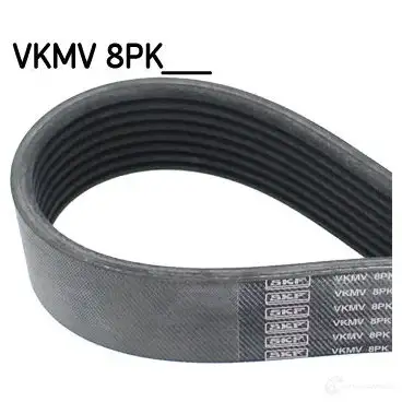 Приводной ремень поликлиновой SKF FHT EV 598947 7316574582358 VKMV 8PK1172 изображение 0