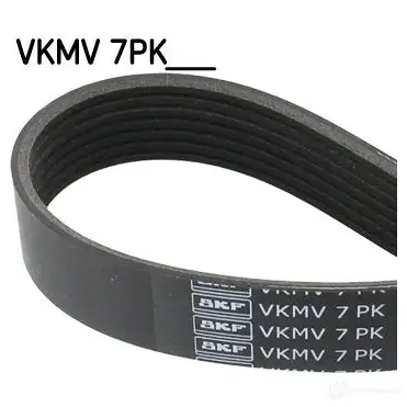 Приводной ремень поликлиновой SKF 598840 7316576872884 VKMV 7PK1085 G1WP E изображение 0