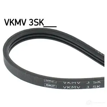 Приводной ремень поликлиновой SKF 7316574498802 S T7AC VKMV 3SK977 597923