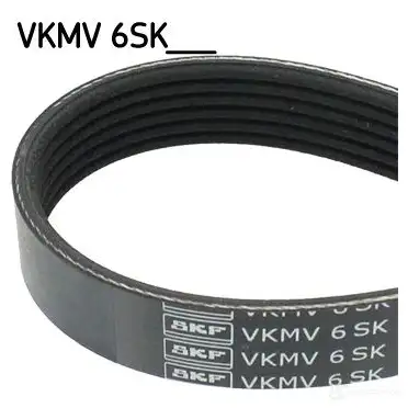 Приводной ремень поликлиновой SKF 1843795 VKMV 6SK1024 1750290 598822 изображение 0
