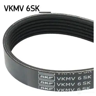 Приводной ремень поликлиновой SKF VKMV 6SK1019 1253583 1148907 598820 изображение 0