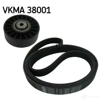 Комплект приводного ремня SKF VKMA 38001 VKMV 6PK1885 VKM 38001 596663 изображение 0