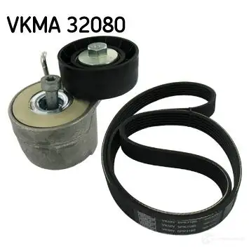 Комплект приводного ремня SKF VKMV 6PK1180 VKM 32080 596454 VKMA 32080 изображение 0